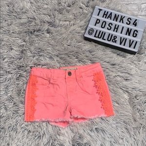 DENIM CO Color Denim Shorts